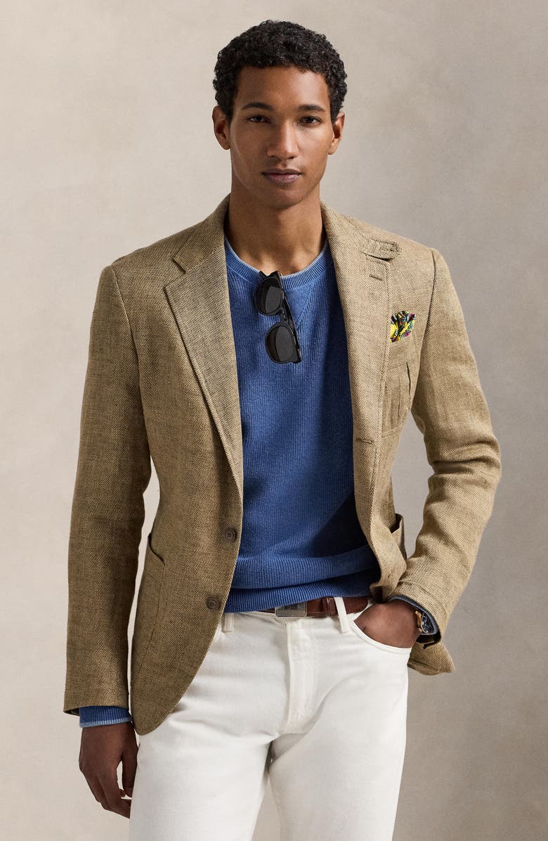 Polo Ralph Lauren Texture Cotton Sweater, Alternate, color,