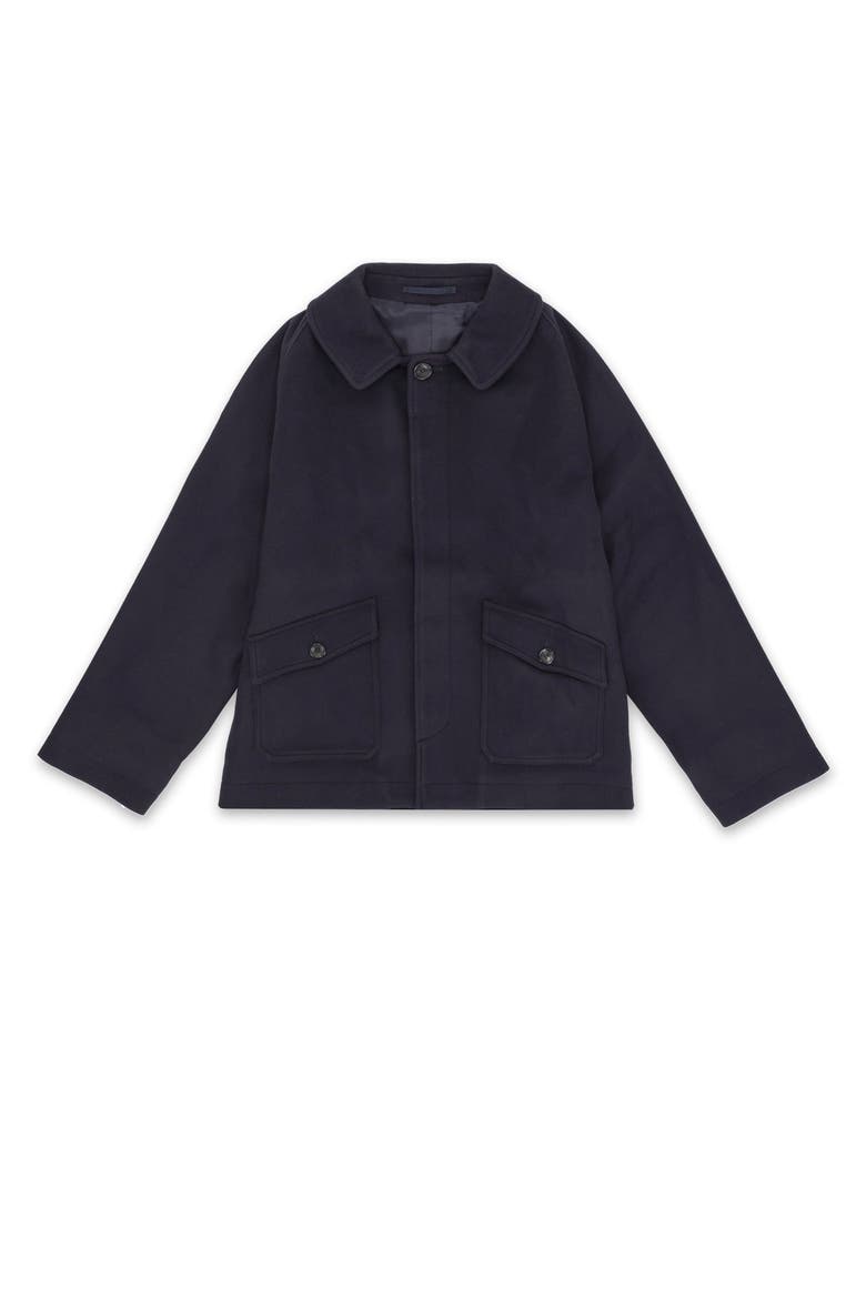 Wool Front Pocket Jacket, Main, color, Blue