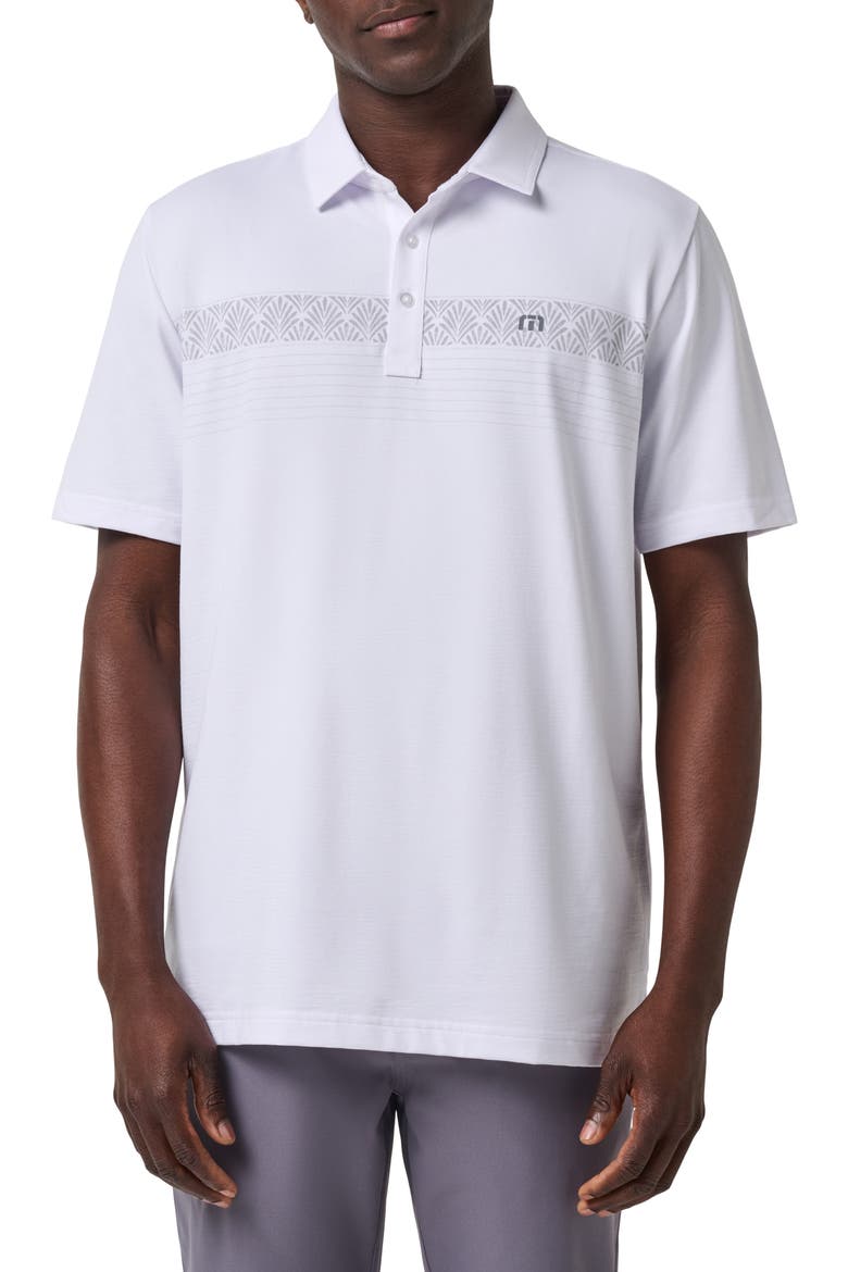 Performance Jersey Polo, Main, color, WHITE