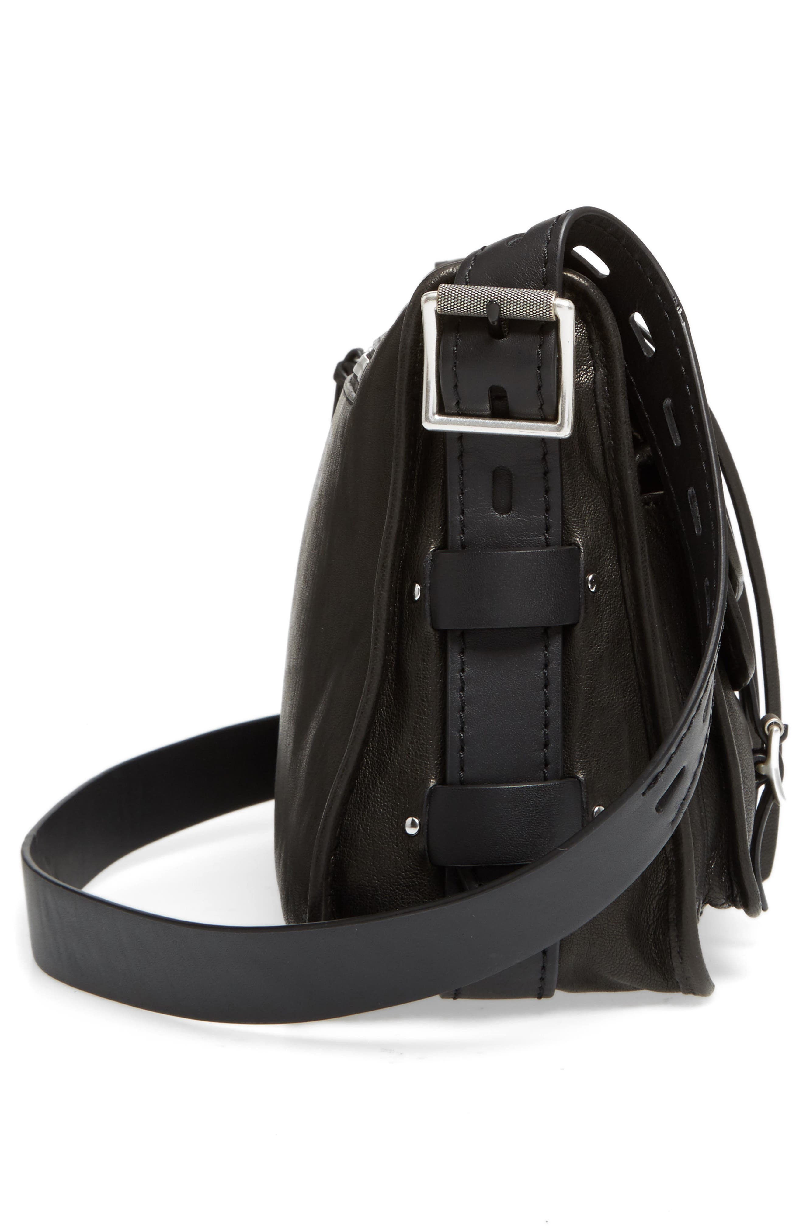 rag & bone Field Leather Messenger Bag, Alternate, color, 