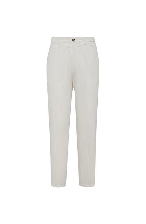 【関税＆送料込み】Brunello Cucinelli Corduroy Trousers BRUNELLO CUCINELLI wool cargo trousers 'Leisure Fit' dark