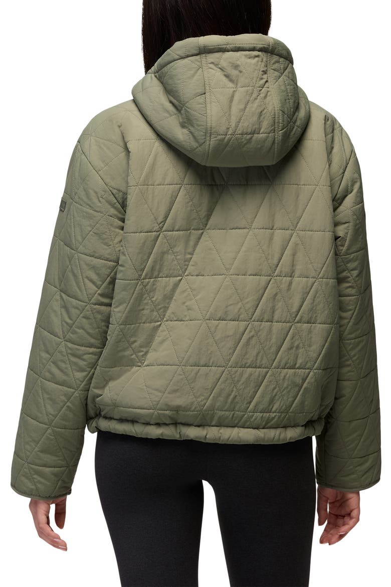 Encinitas Quilted Bomber Jacket, Alternate, color, SAGE
