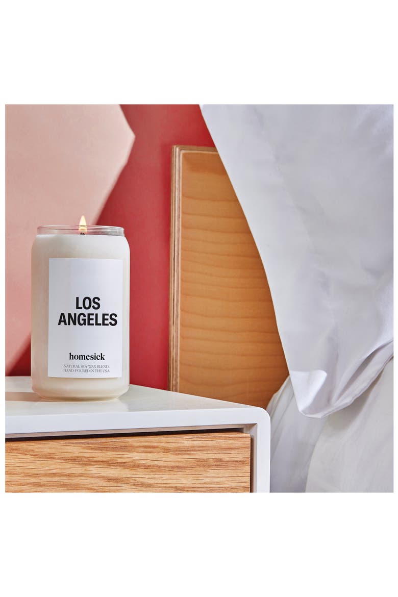 Los Angeles Soy Wax Candle, Alternate, color, LOS ANGELES