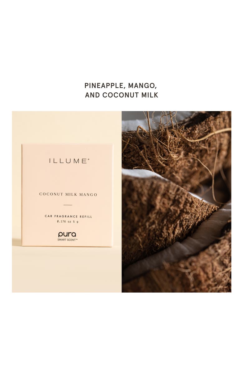 x Illume® Coconut Milk Mango Car Dual Refill Pack, Alternate, color, COCONUT MILK MANGO