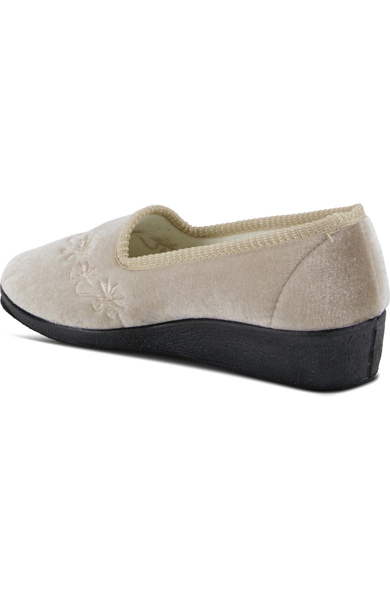 Flexus by Spring Step Jolly Velvet Slipper, Alternate, color,