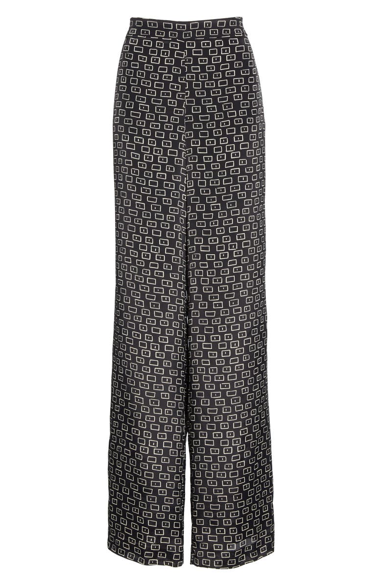 Lafayette 148 New York Columbus Flat Front Wide Leg Pants, Alternate, color, 