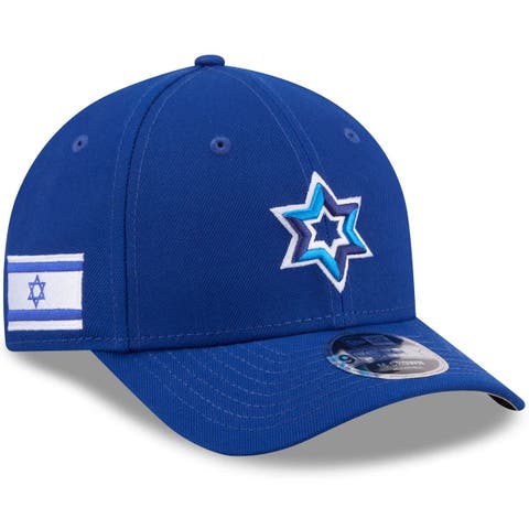 Men's New Era  Blue Israel Baseball 2026 World Baseball Classic 9FORTY M-Crown Adjustable Hat