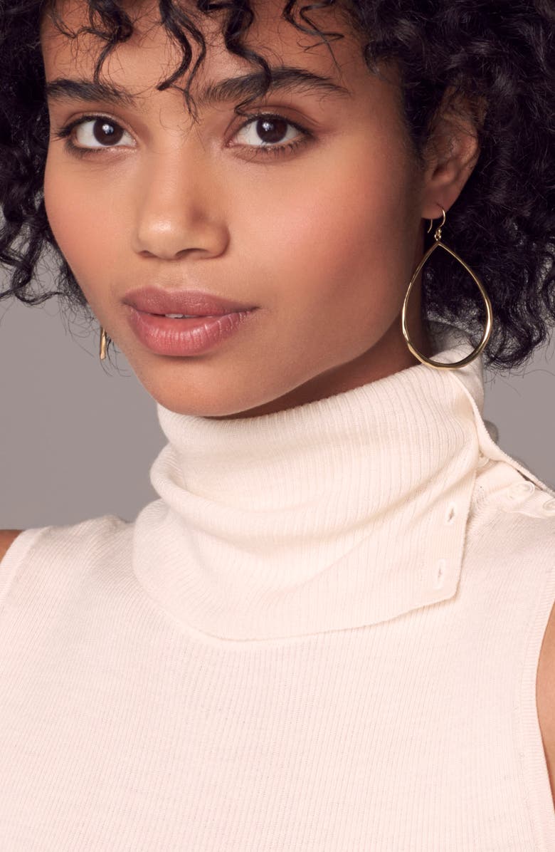 Ippolita 'Glamazon' Large Teardrop 18k Gold Earrings, Alternate, color, 