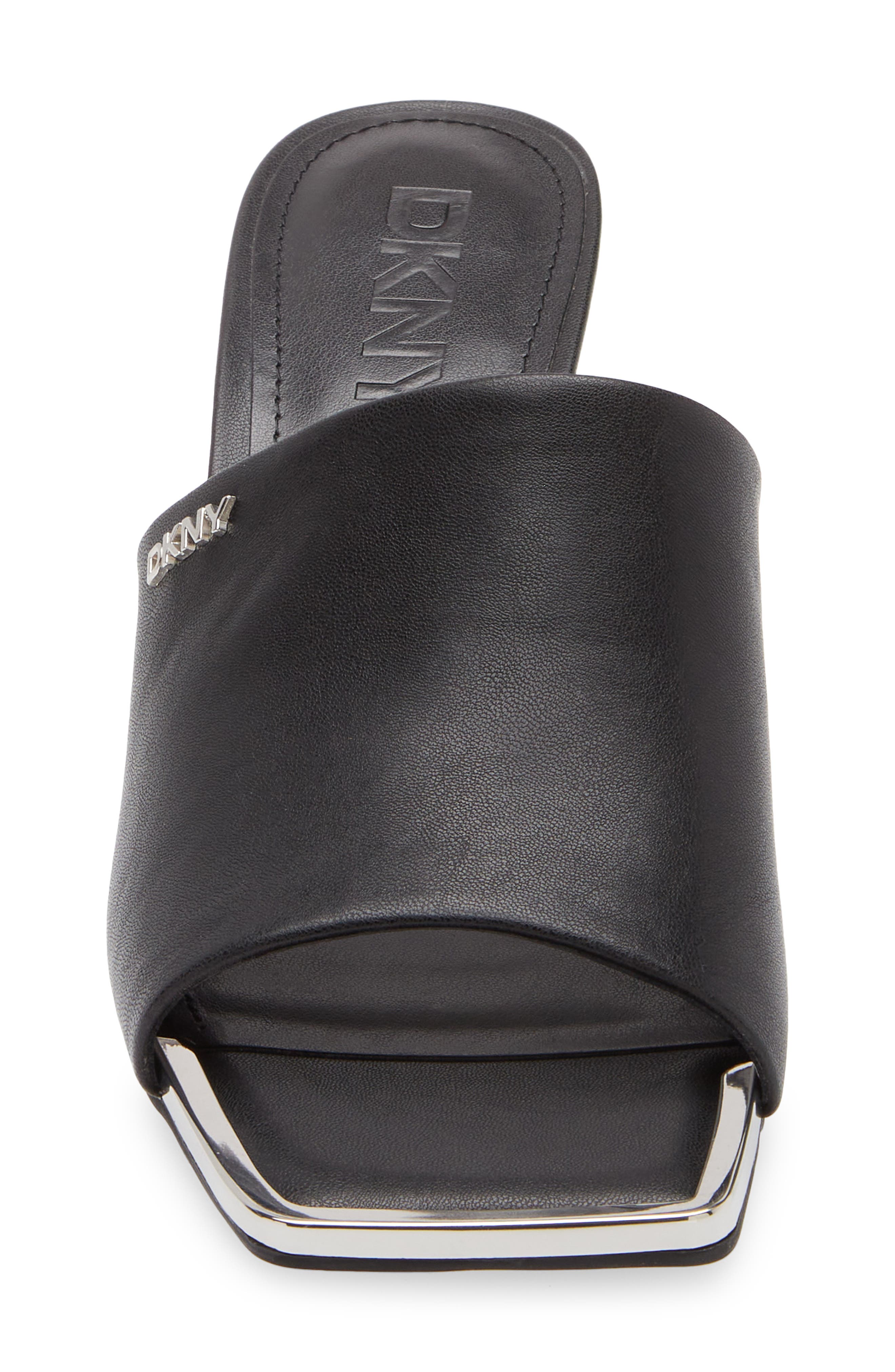 DKNY Kellyn Mule Sandal, Alternate, color, Black