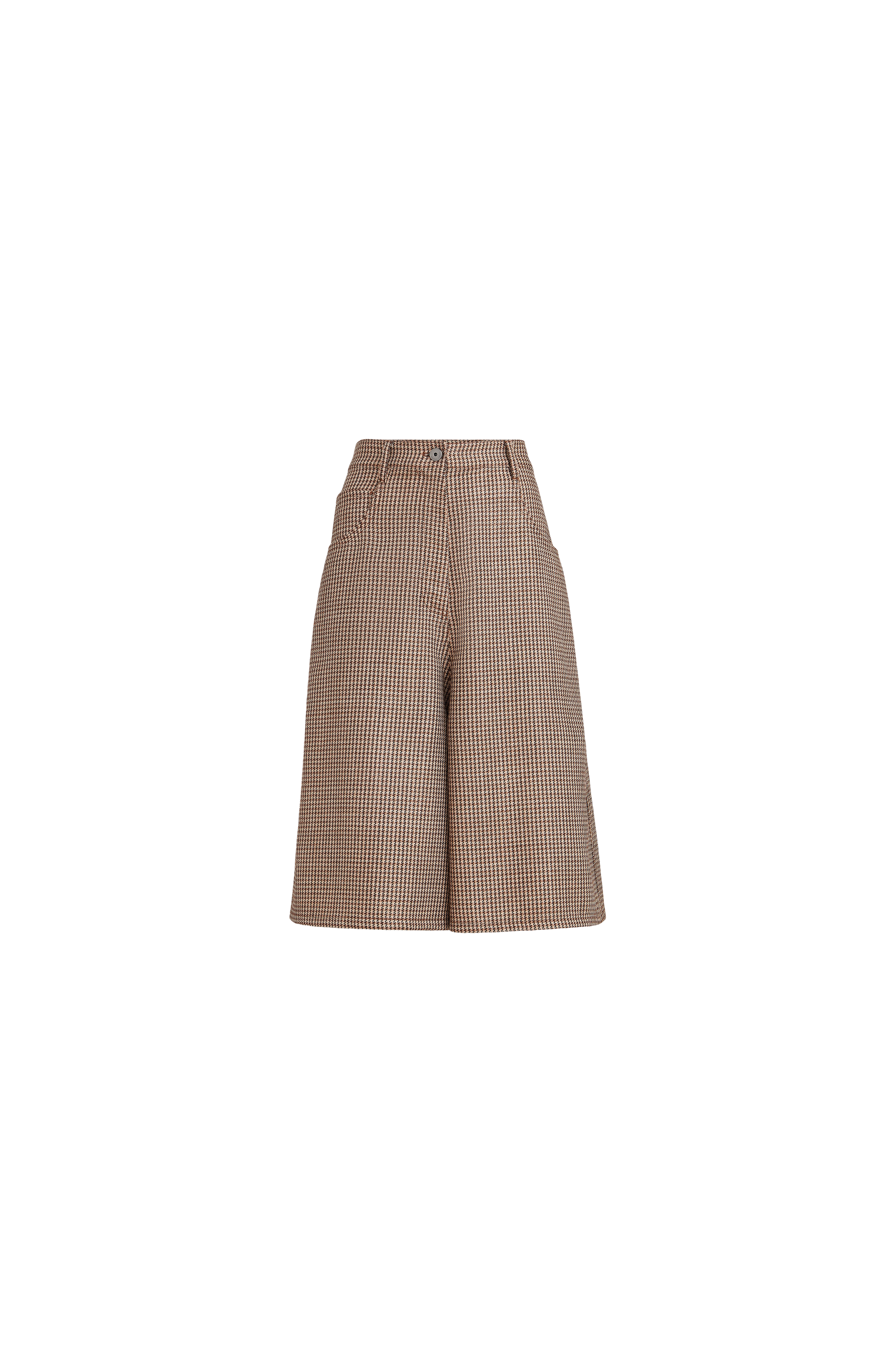 Sparkling houndstooth Bermuda shorts - image 2