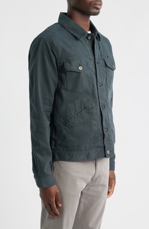 Ag Jackson Bedford Corduroy Jacket In Green