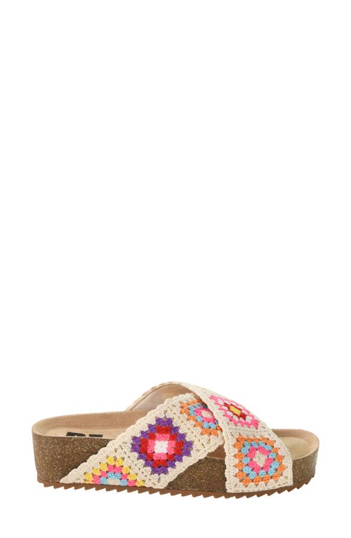 Dirty Laundry Mullberry Platform Sandal In Multi