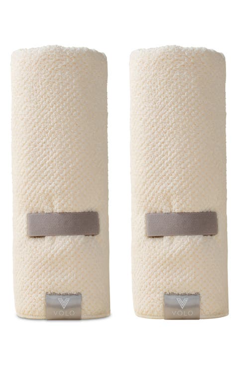 2-Pack Hero Hair Towel Set $96 Value