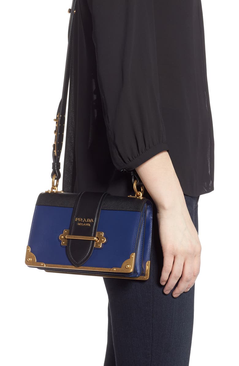 Prada Cahier Crossbody Bag, Alternate, color,