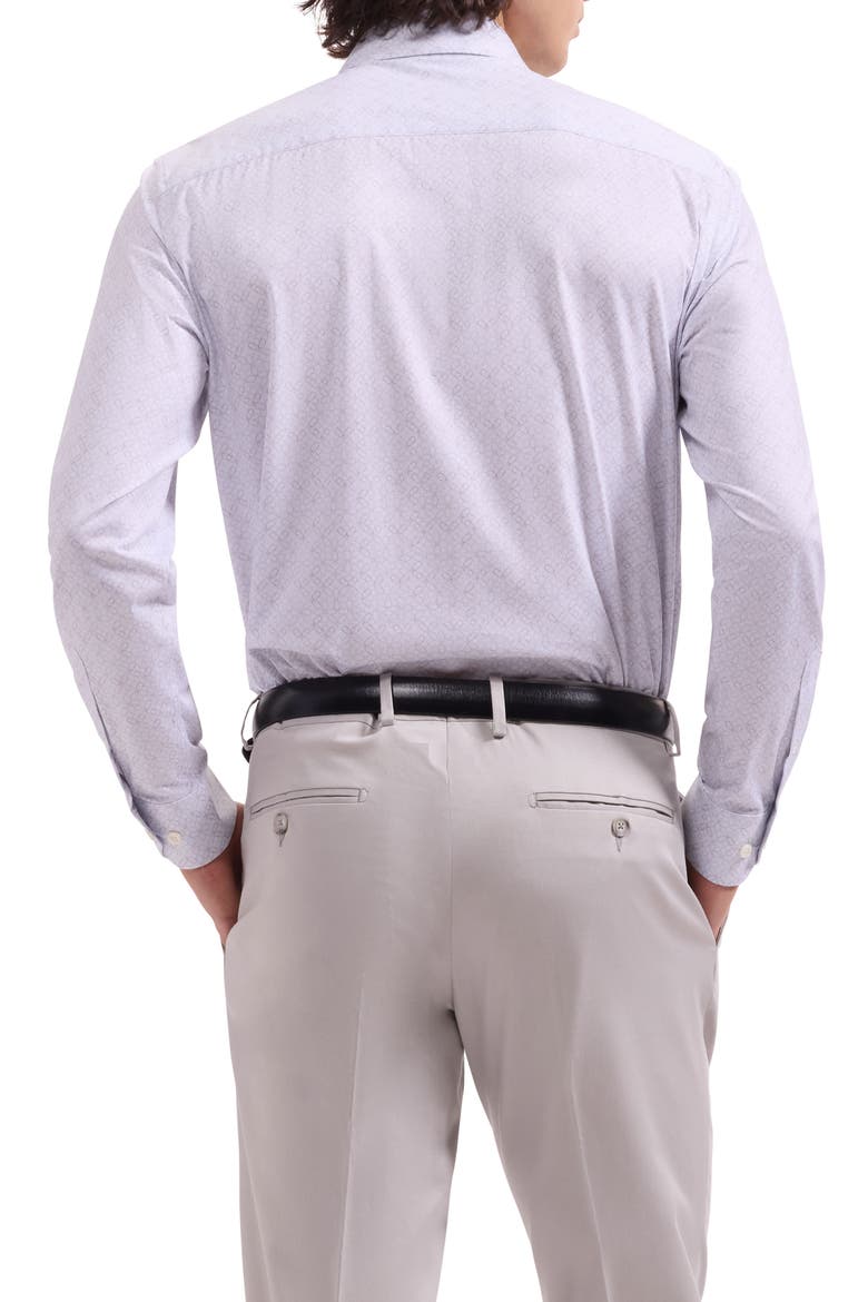 James OoohCotton® Geo Floral Button-Up Shirt, Alternate, color, IVORY