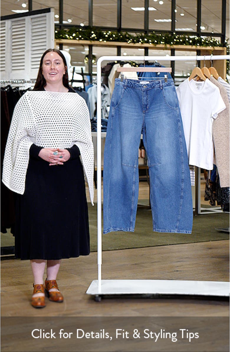 High Waist Barrel Jeans, sales video thumbnail