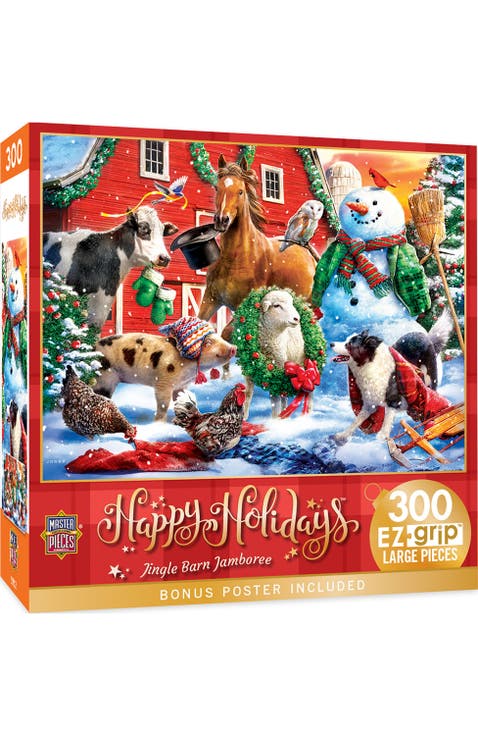 Jingle Barn Jamboree 300pc Jigsaw Puzzle