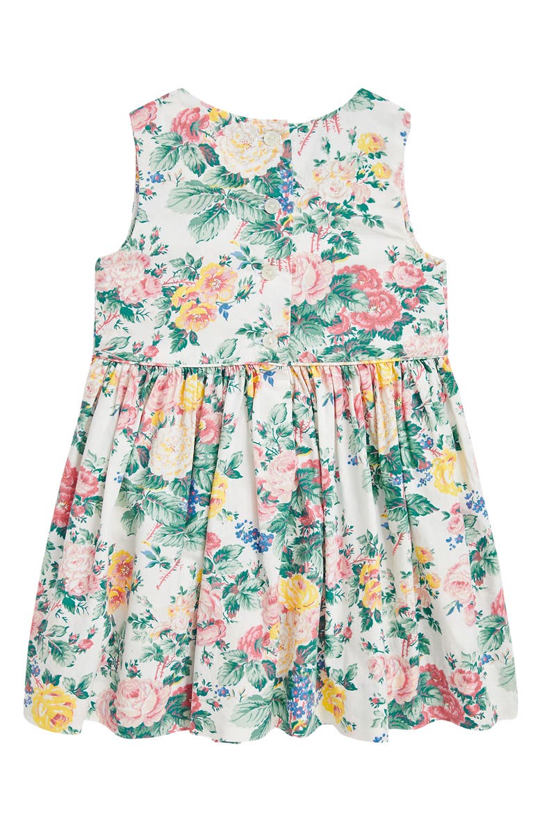 Floral Cotton Poplin Dress