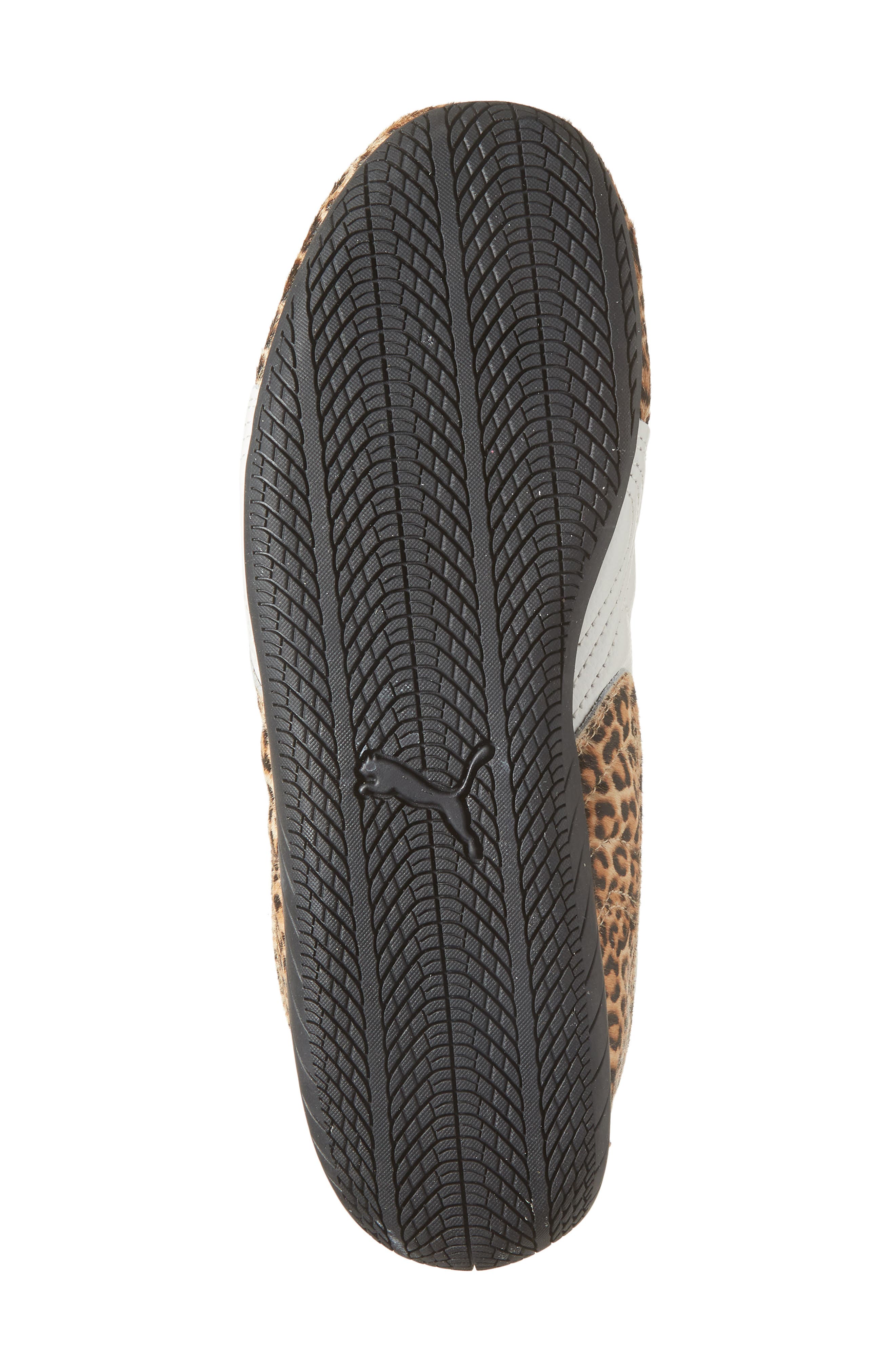 PUMA Speedcat Genuine Calf Hair Sneaker, Alternate, color, Black/ Warm White Calf Hair