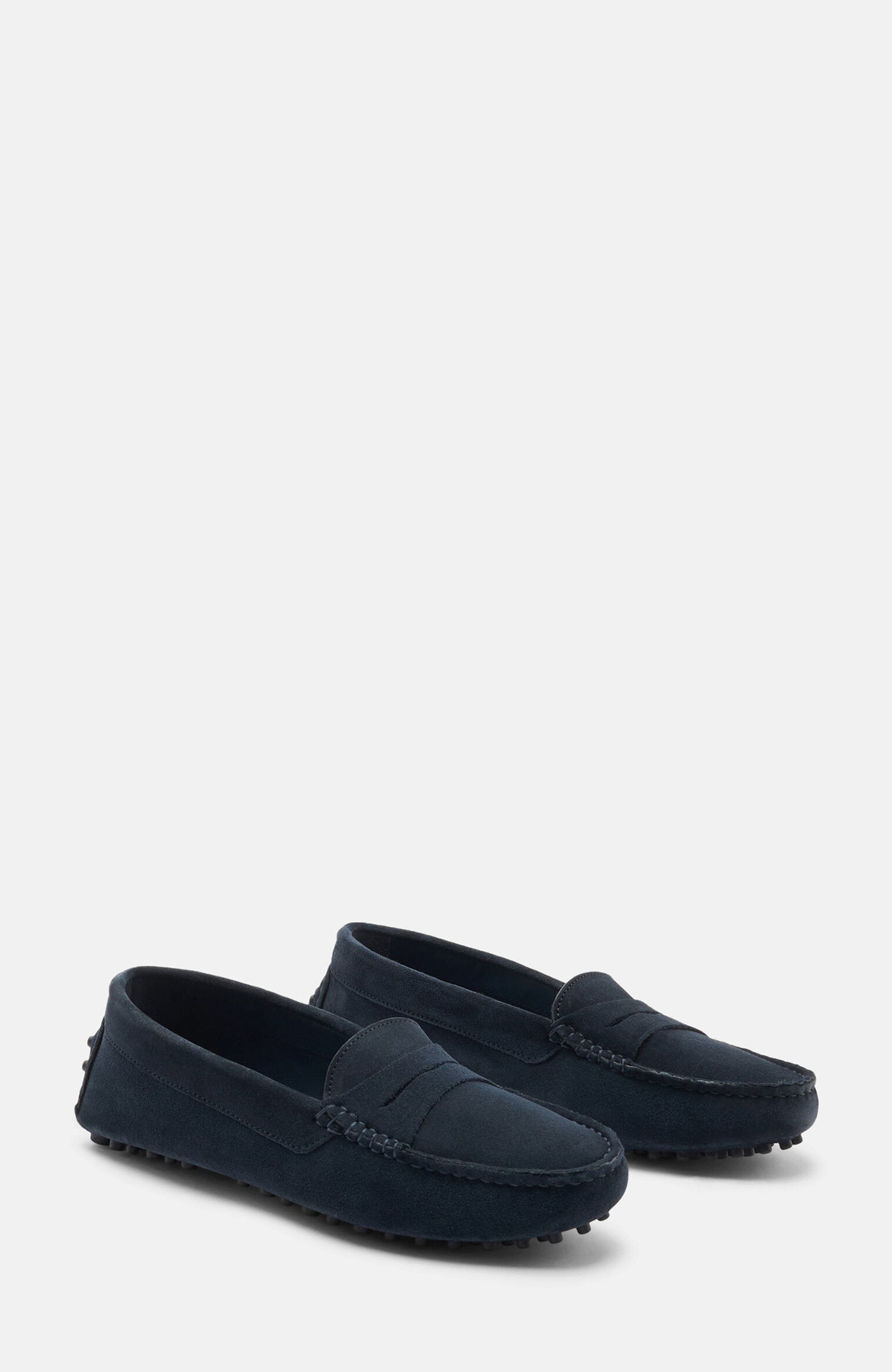 Blue - Suede
