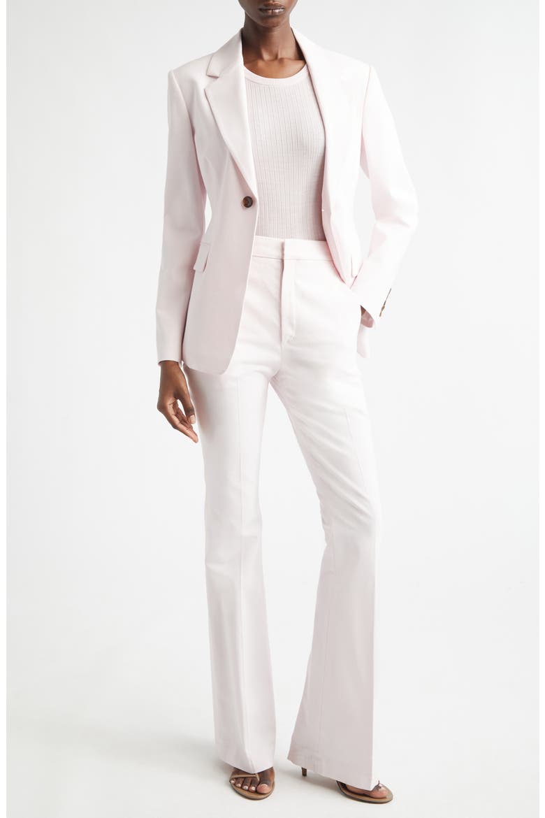 Elza One-Button Blazer, Alternate, color, CHERRY BLOSSOM