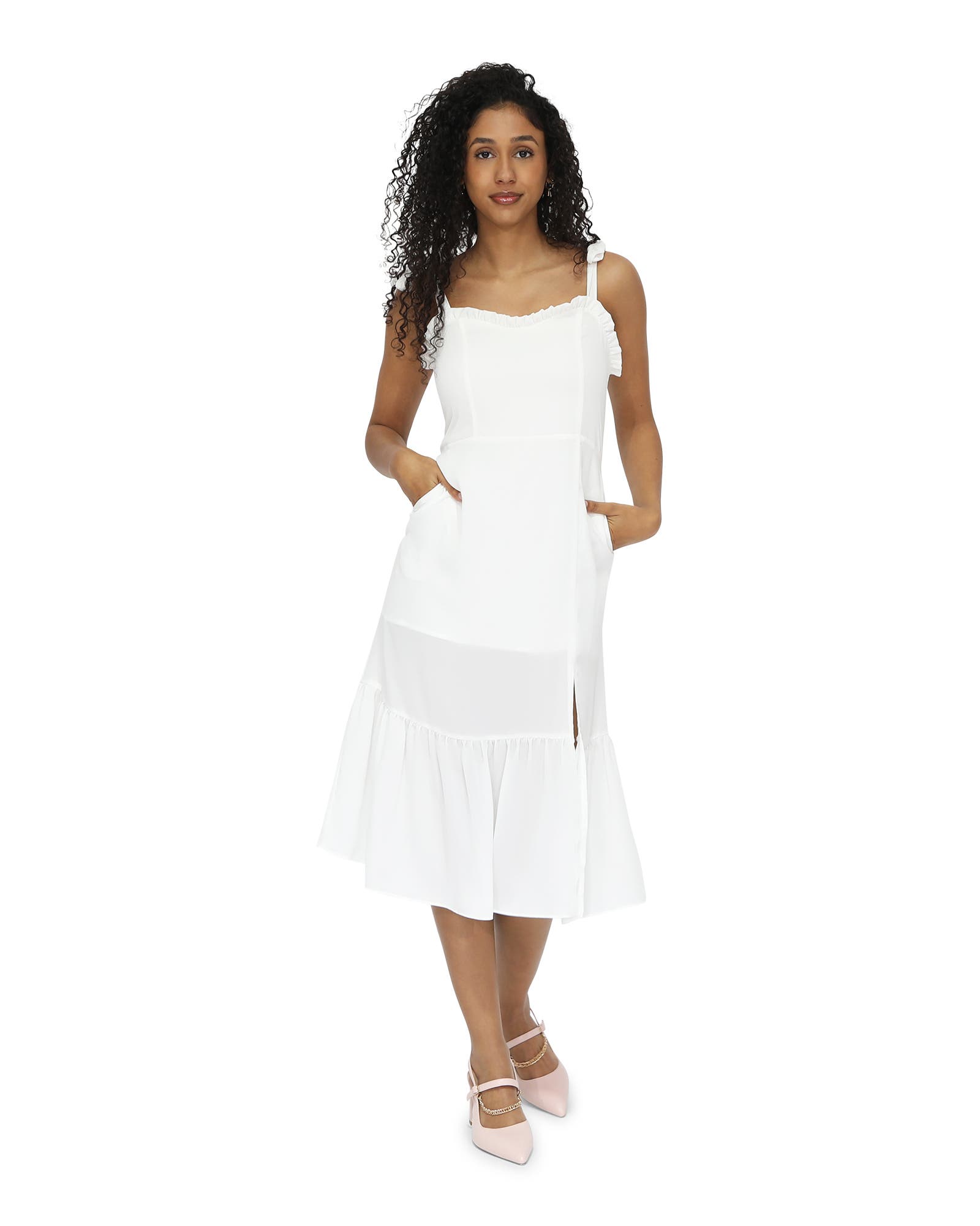 Summer Storm Midi Dress - image 3
