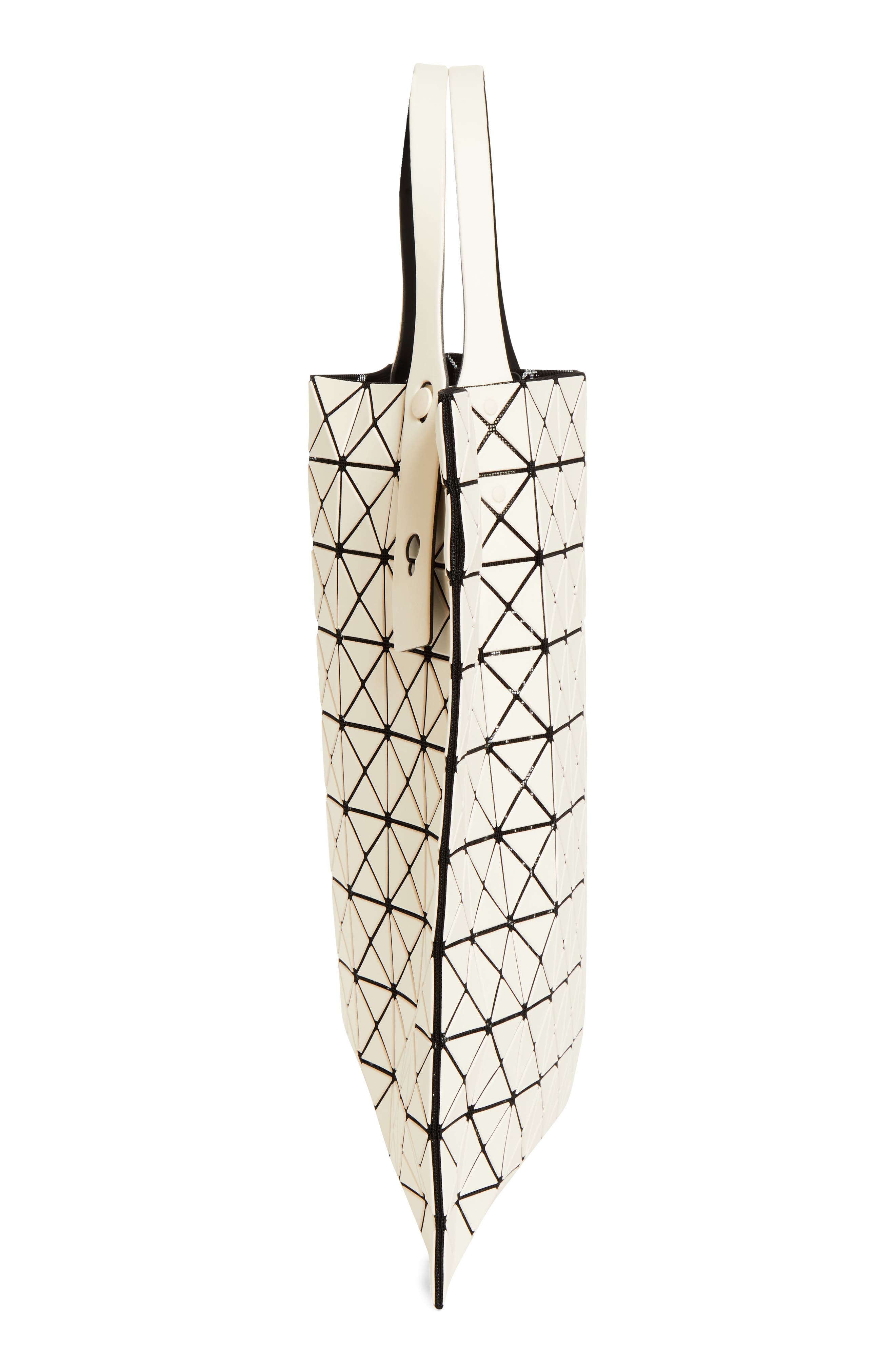Bao Bao Issey Miyake Prism Frost Tote, Alternate, color, White Beige