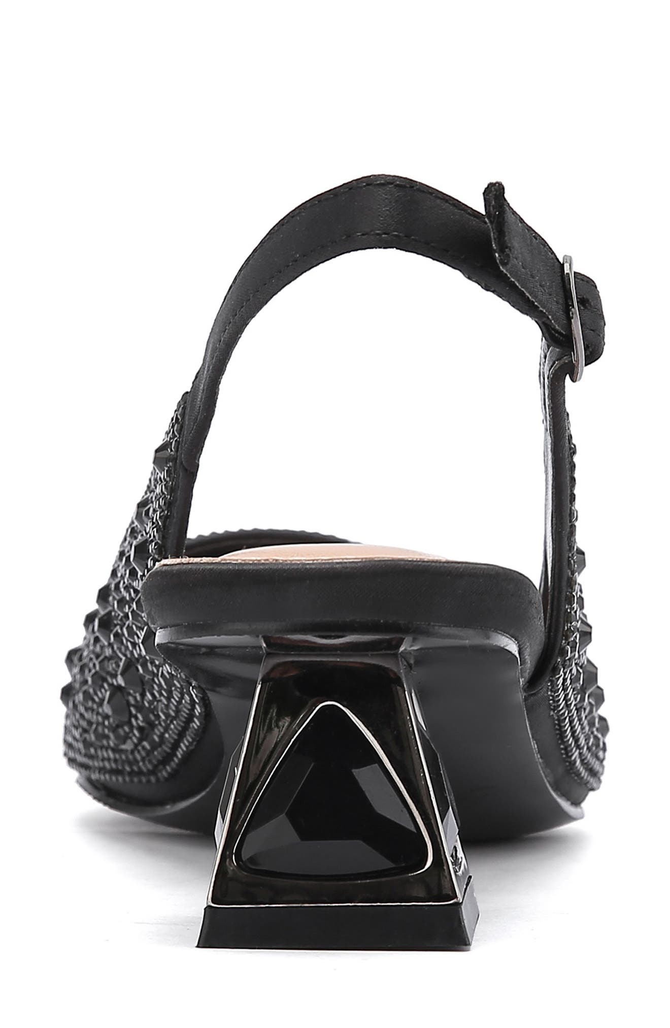 LADY COUTURE Ronda Slingback Pump, Alternate, color, Black