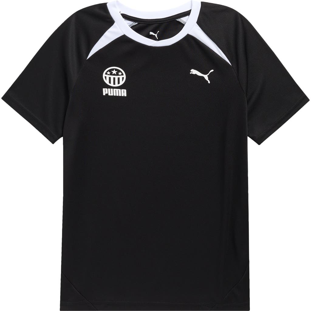 Puma Kids' House Of Graphics T-shirt In Black