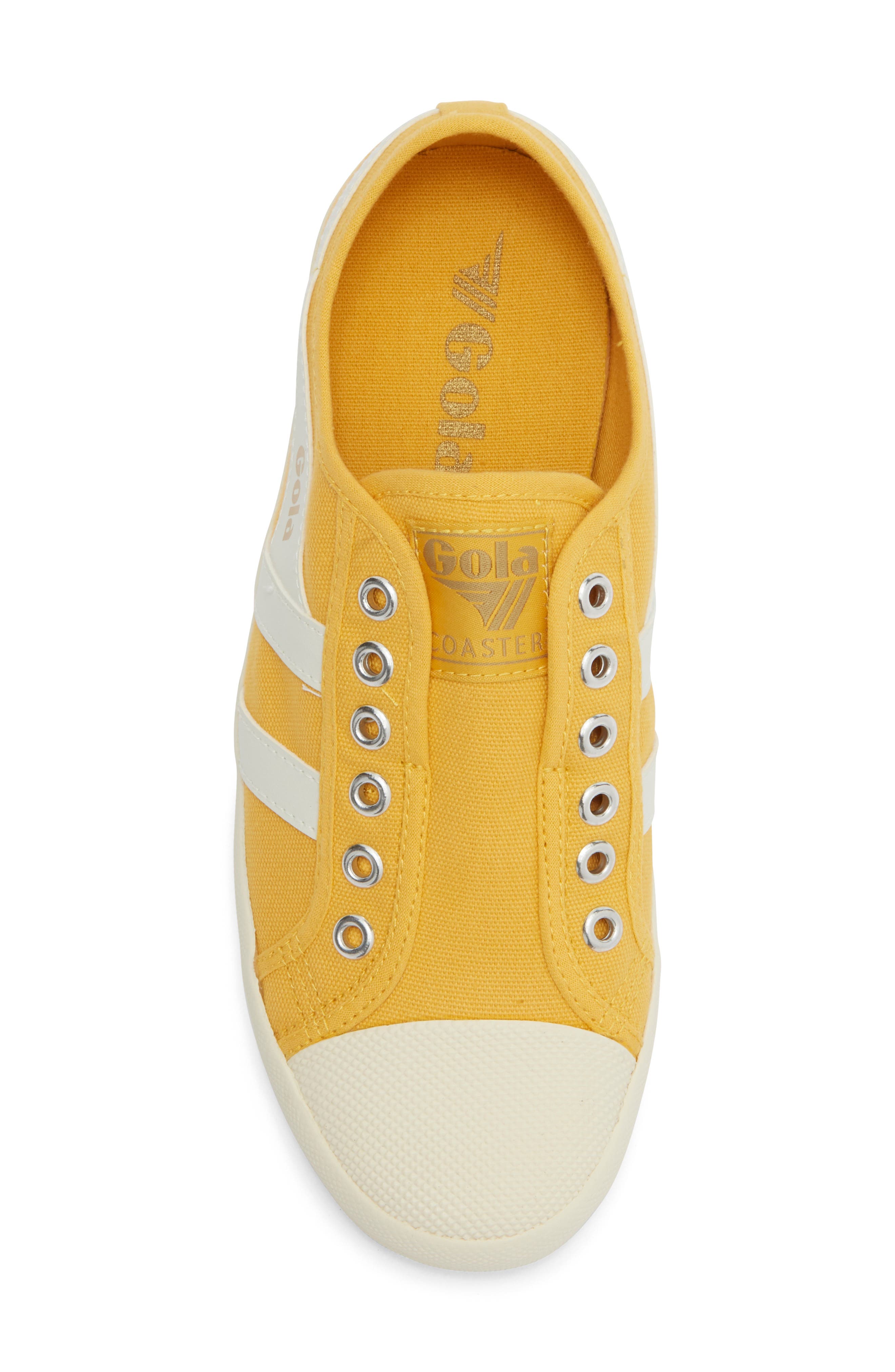 Gola Coaster Slip-On Sneaker, Alternate, color, Sun/ Off White