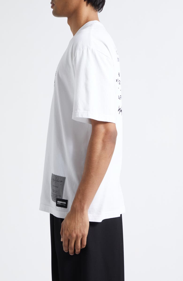 Yohji Yamamoto x NEIGHBORHOOD Short Sleeve Logo Graphic T-Shirt, Alternate, color, Grey