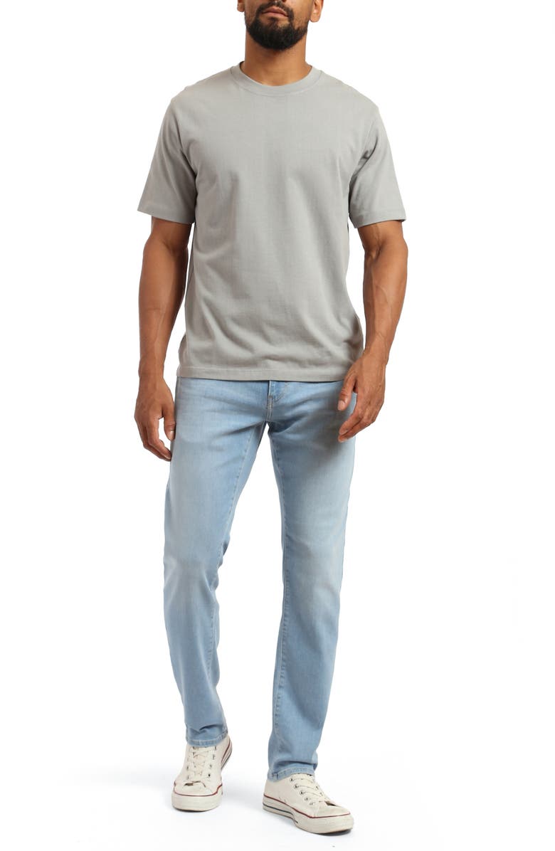 Mavi Jeans Jake Slim Fit Jeans, Alternate, color, Bleach Feather Blue