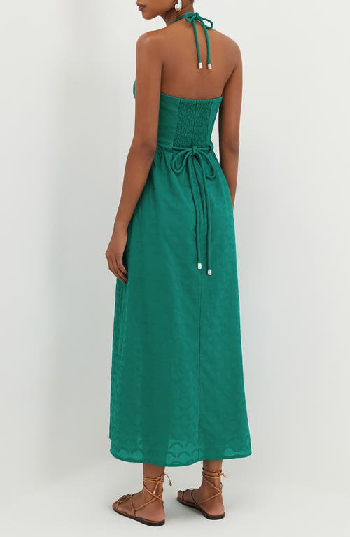 Vix Paula Hermanny Marina Halter Cover-up Dress