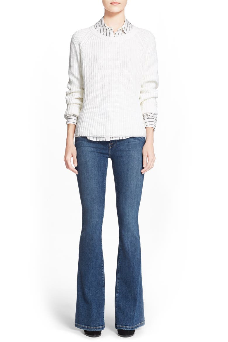 'Le High Flare' Jeans, Alternate, color, HUNTLEY