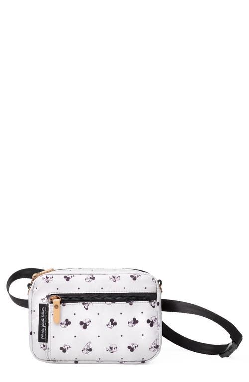 Petunia Pickle Bottom x Disney Mickey Mouse Belt Bag in Beige 