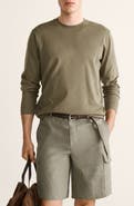 MANGO Finely Knit Cotton & Silk Sweater