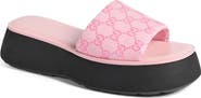 Gucci North Platform Slide Sandal