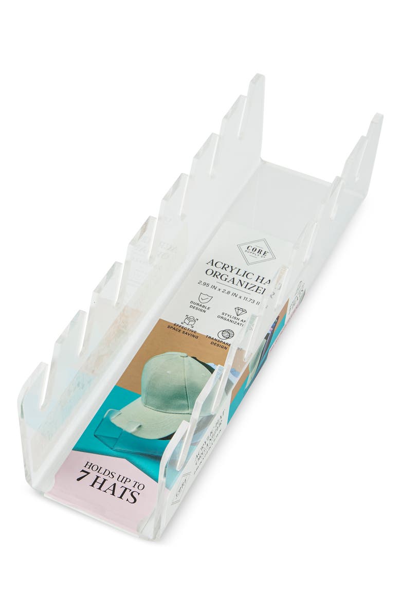 Core Home Acrylic Hat Organizer, Main, color,