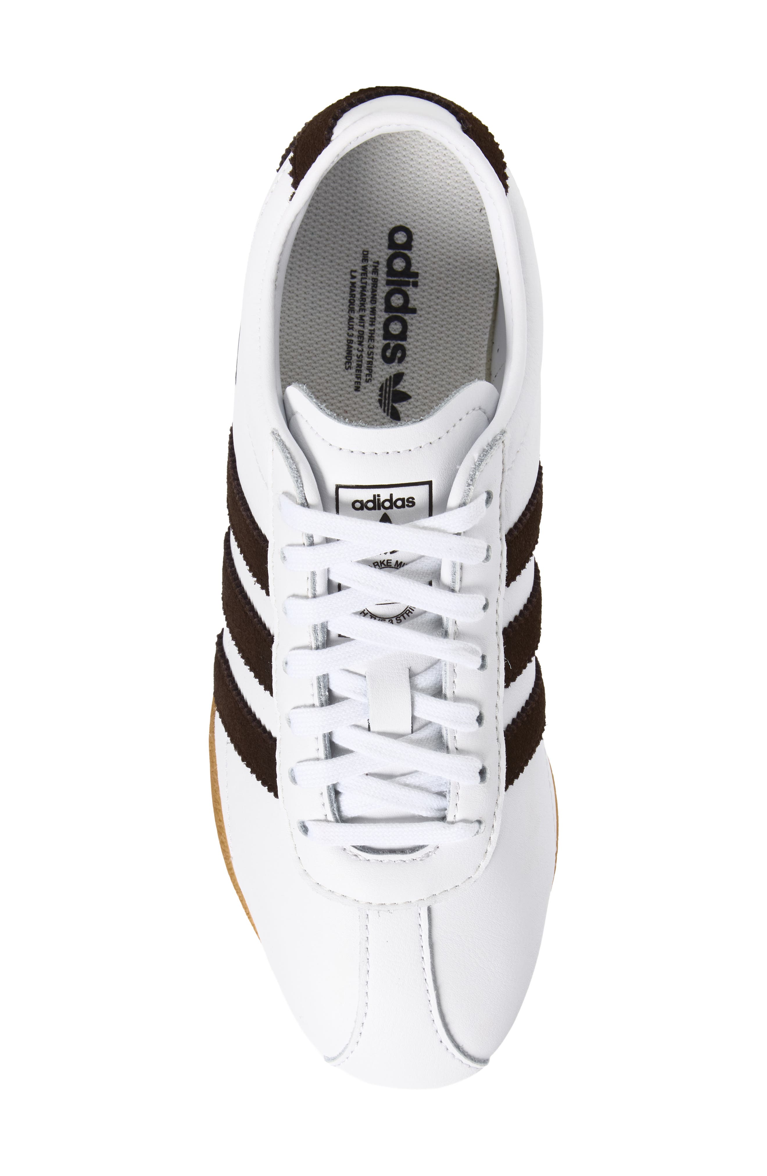 Kids' Tokyo Sneaker, Alternate, color, WHITE/ AURORA COFFEE/ GUM