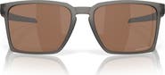 Oakley Exchange Sun 56mm Polarized Rectangular Sunglasses