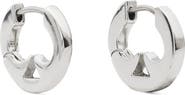 Kate Spade New York everyday spade cutout huggie hoop earrings