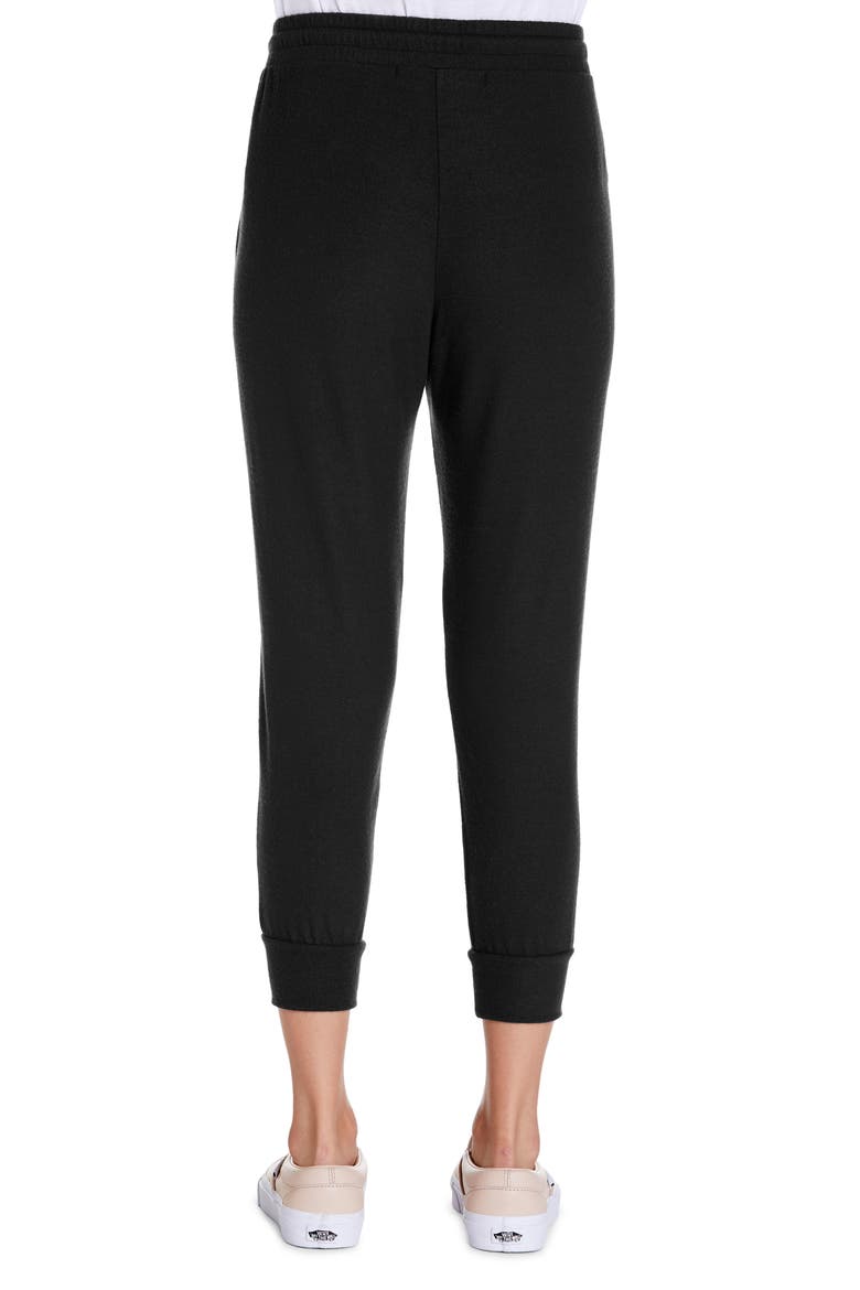 Jenna Cropped Joggers, Alternate, color, BLACK