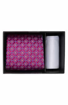 West Grove Silk Blend Tie & Pocket Square Set