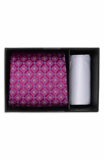West Grove Silk Blend Tie & Pocket Square Set