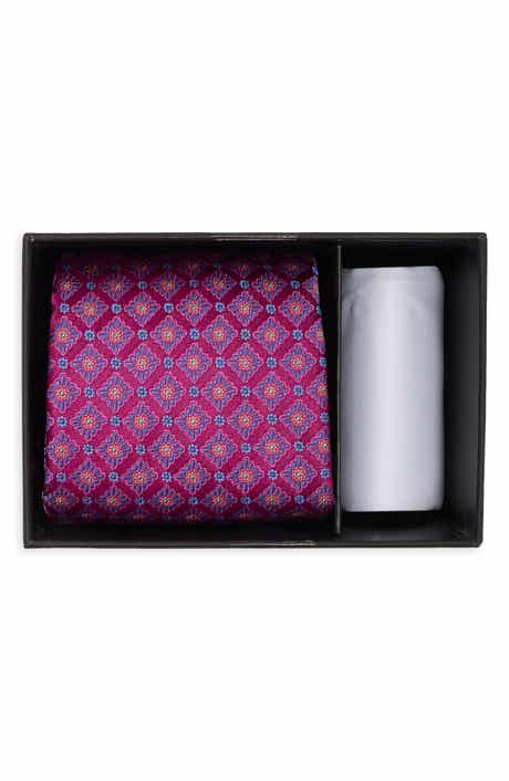 West Grove Silk Blend Tie & Pocket Square Set