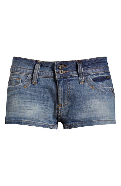 Piper Low Rise Denim Shorts