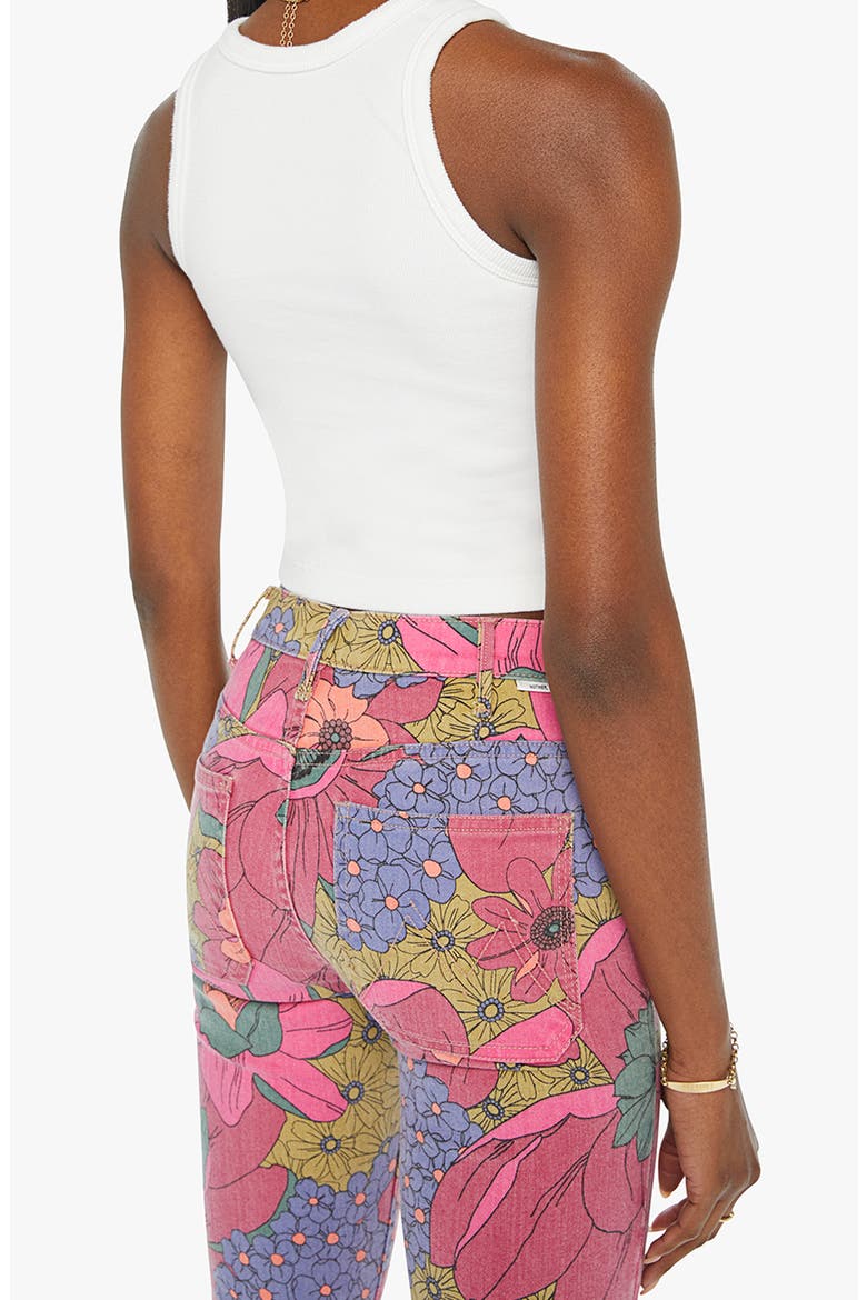 The Chin Ups Chop Crop Graphic Tank, Alternate, color, MOTHER GOTHIC