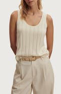 Varley Ayaka Wide Rib Cotton Tank