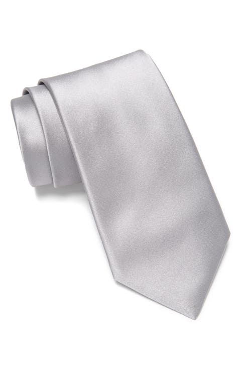 Solid Silk Tie