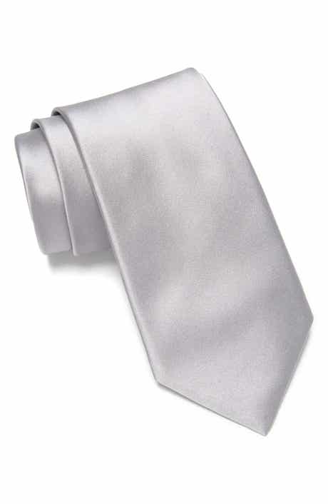 Canali Solid Silk Tie